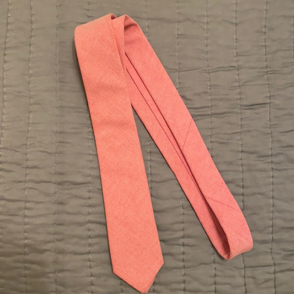 j. Crew Skinny Tie in Pink